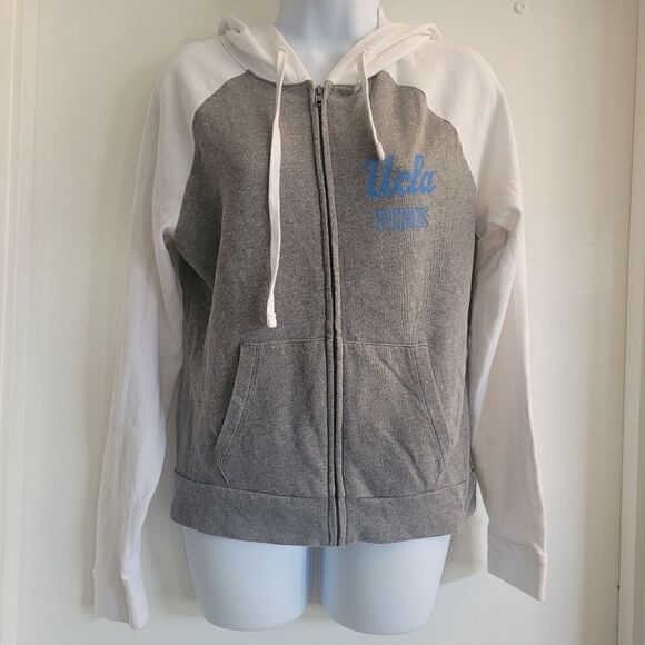 Pink Victoria's Secret with 5th and ocean UCLA hooded jacket - Picture 1 of 5